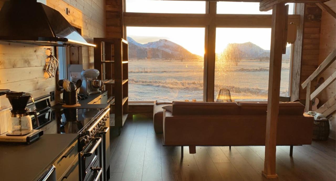 Unique Barnhouse In Amazing Gimsoy In Lofoten Saupstad  Zewnętrze zdjęcie