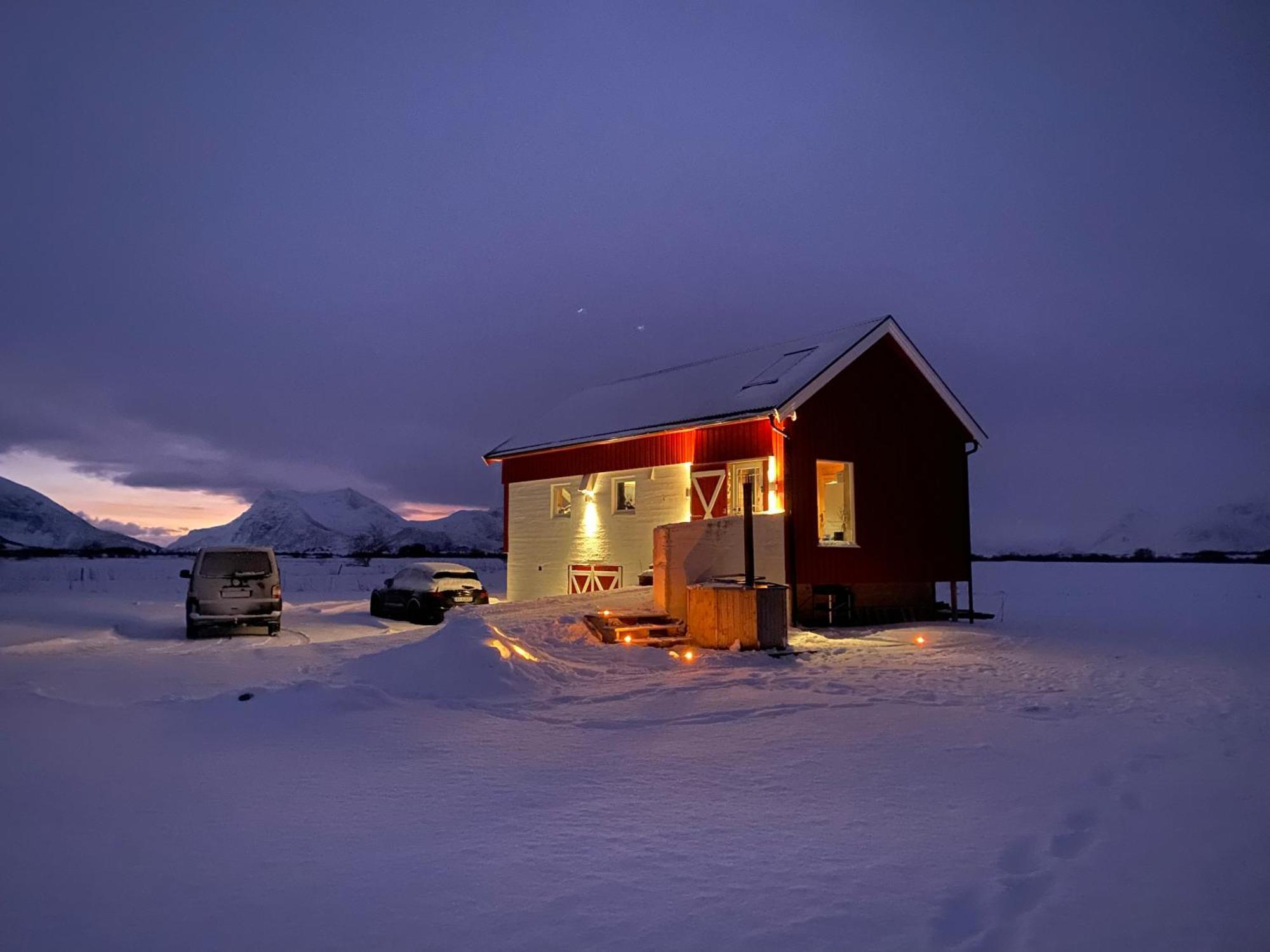 Unique Barnhouse In Amazing Gimsoy In Lofoten Saupstad  Zewnętrze zdjęcie